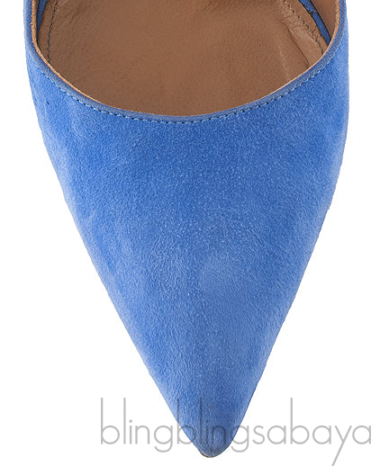Blue Forever Marilyn Pointed Toe Heels
