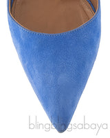 Blue Forever Marilyn Pointed Toe Heels