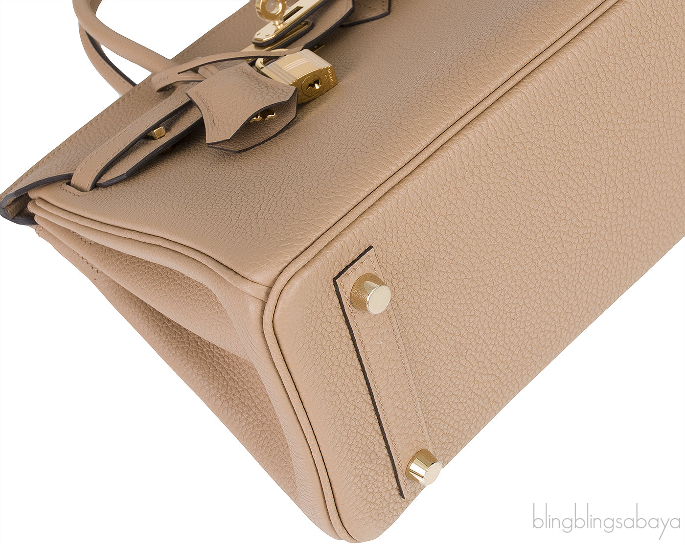 Birkin 25 Chai Veau Togo GHW