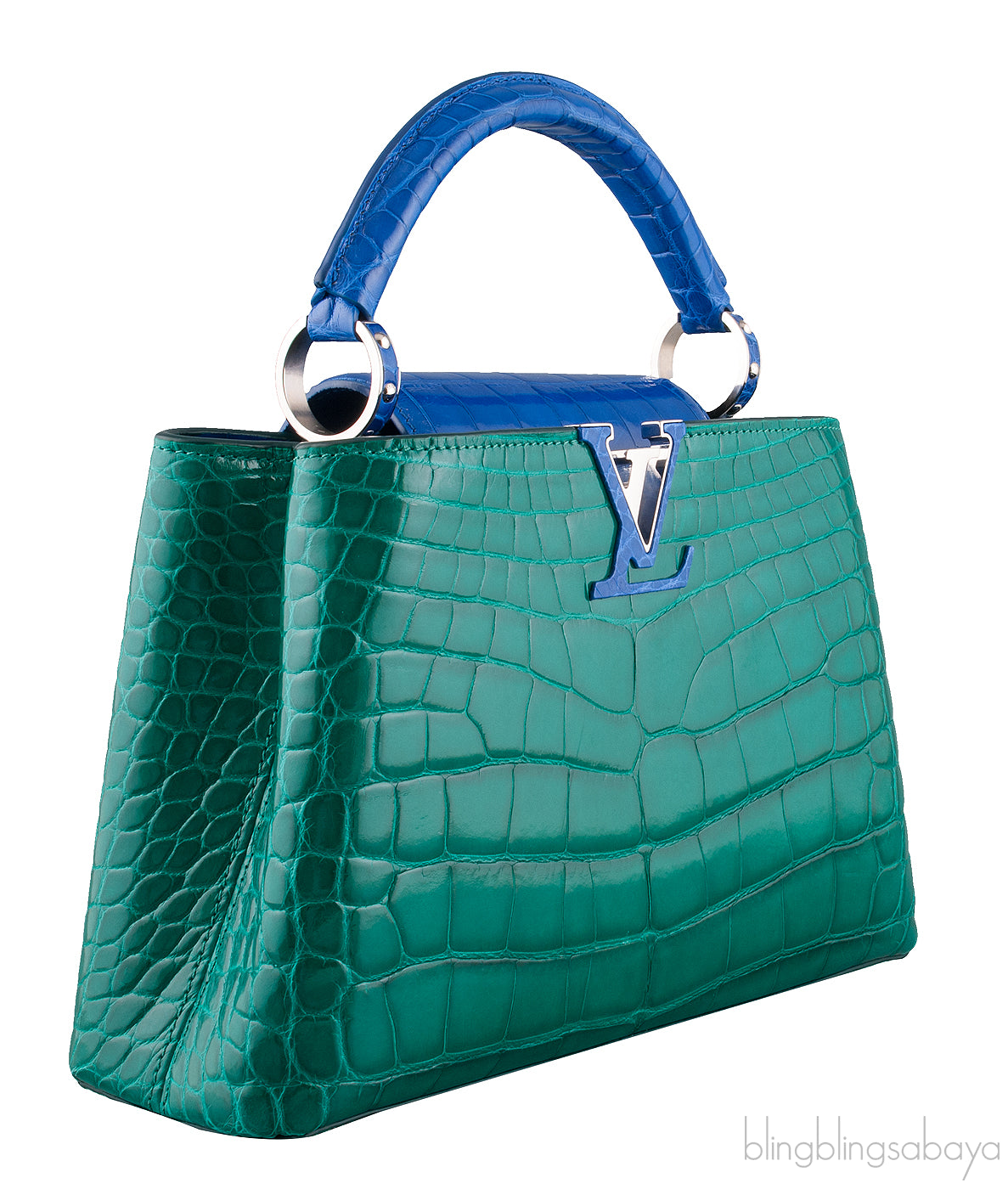 Capucines Bi-color Crocodile BB