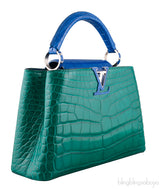 Capucines Bi-color Crocodile BB