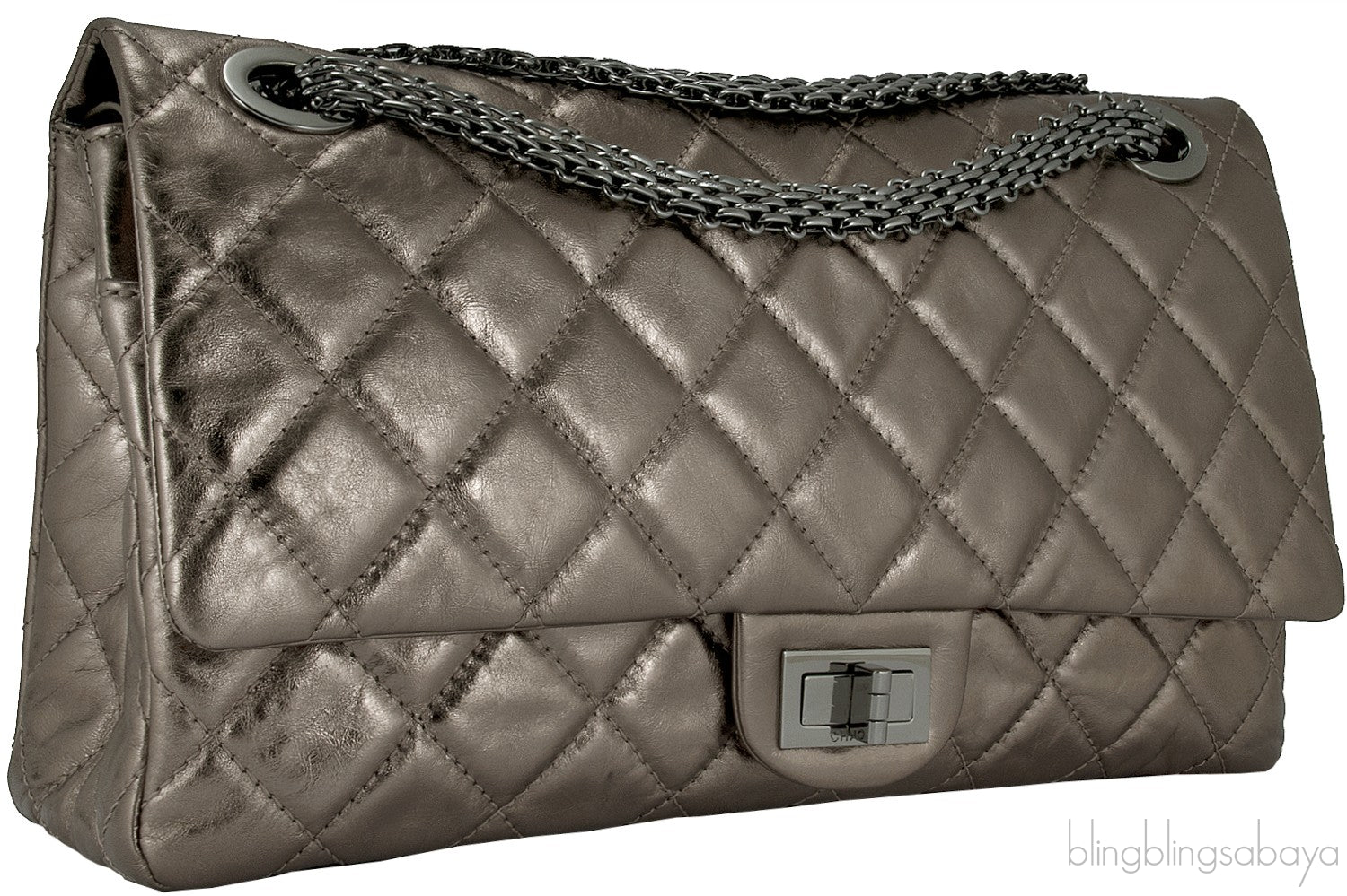 2.55 Reissue Metallic Bronze Flap Bag