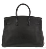 Birkin 35 Black Togo GHW