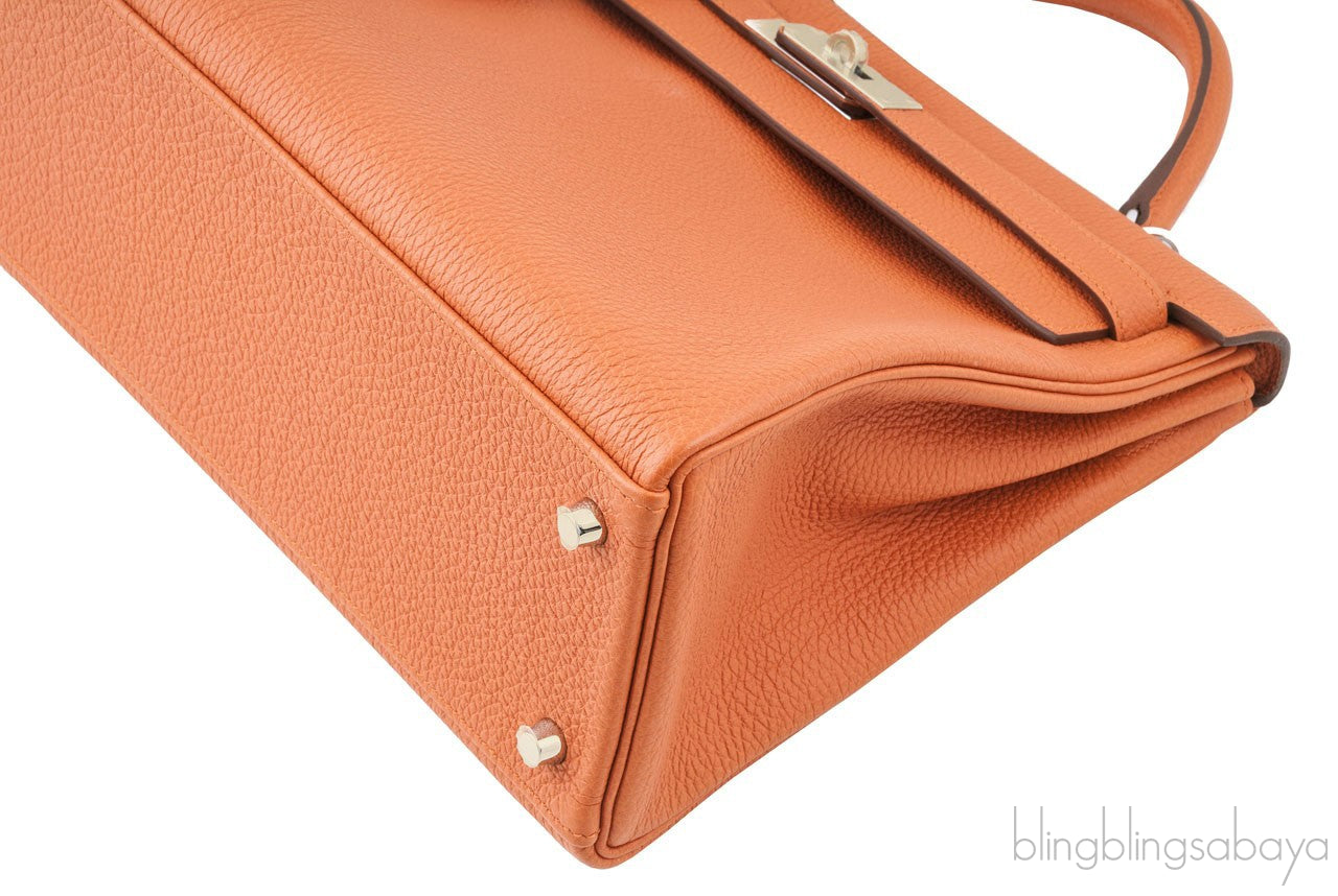 Kelly 35 Orange Togo GHW