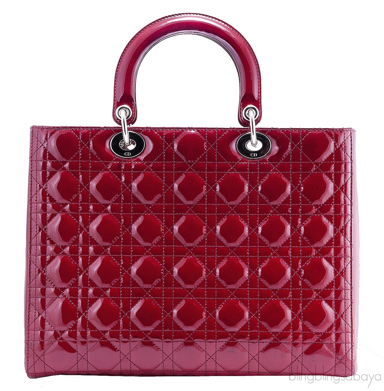 Patent Red Lady Dior