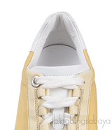 Loro Piana My Wind Microfibre Yellow Sneakers