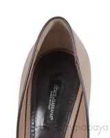 Dolce & Gabbana Kate Iguana Crystal Embellished Pump