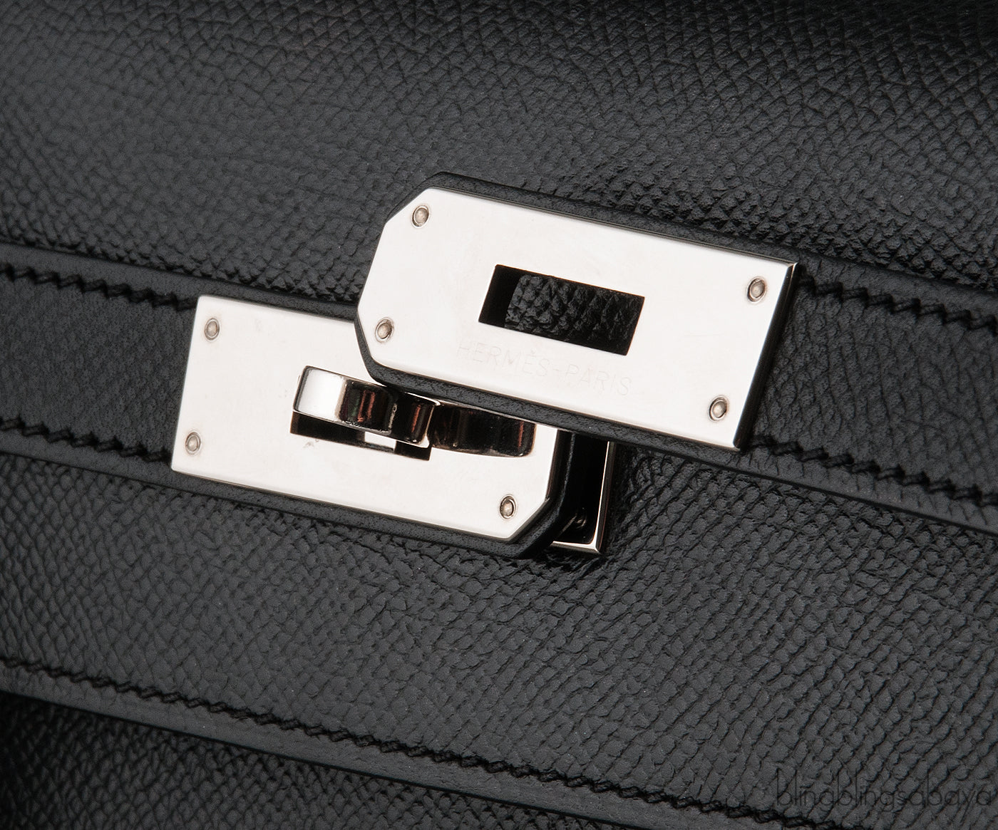 Kelly 35 Black Epsom Sellier PHW