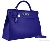 Kelly 40 Iris Sellier Epsom PHW