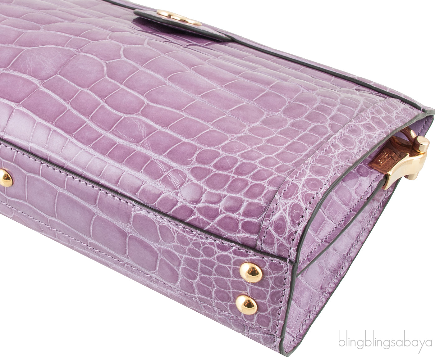Ophidia Crocodile Shoulder Bag