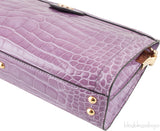 Ophidia Crocodile Shoulder Bag