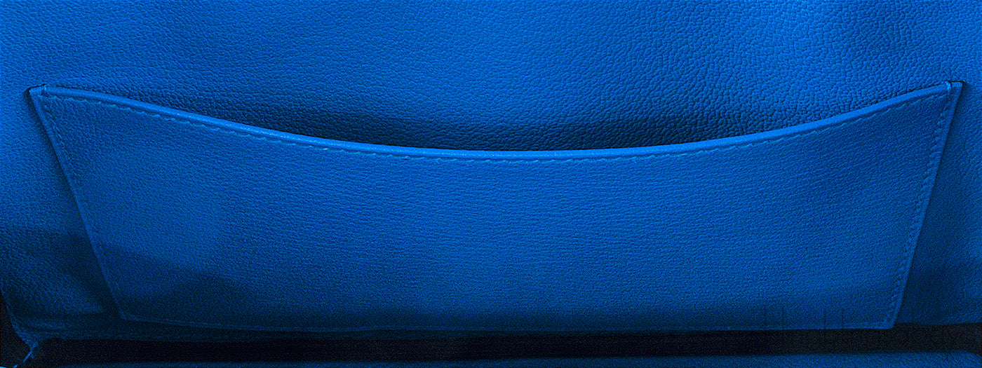 Birkin 25 Togo Bleu Zanzibar*