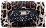 Leopard Pony Hair Shoulder Bag