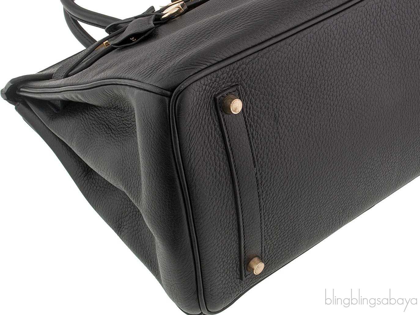 Birkin 35 Black Togo GHW