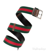 Web Silver Buckle Belt