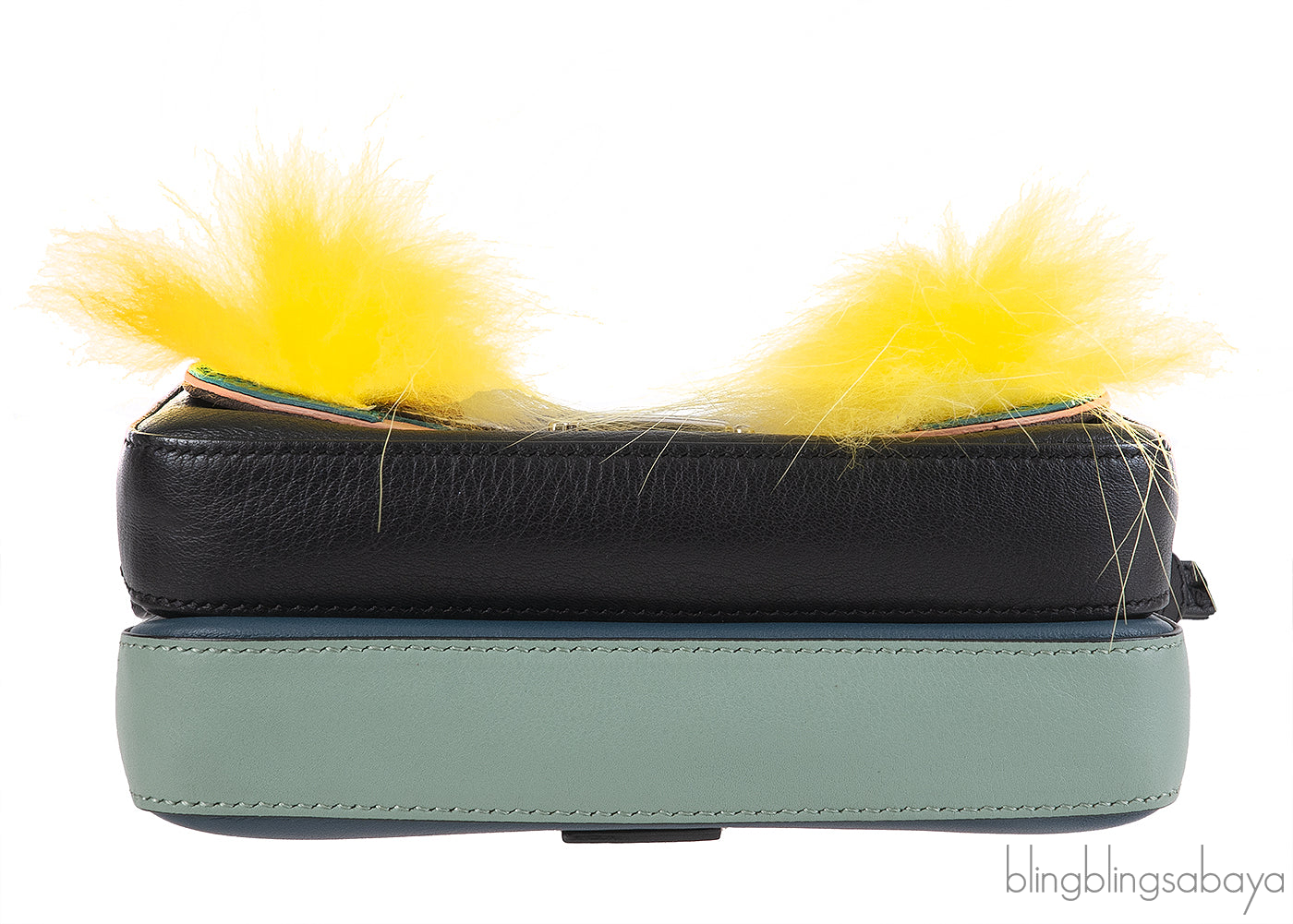 Fendi Baguette Micro Double-Sided Monster Crossbody Bag