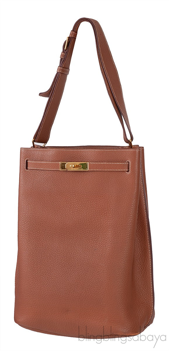 So Kelly 26 Gold Taurillon Clemence GHW