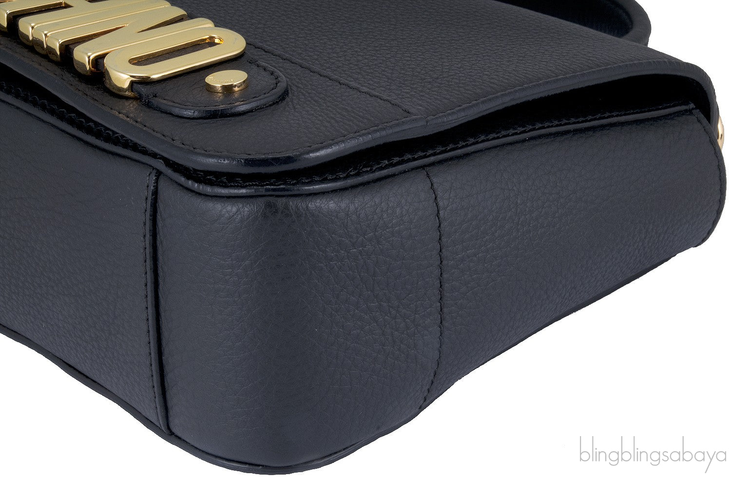 Black Gilt Shoulder Bag