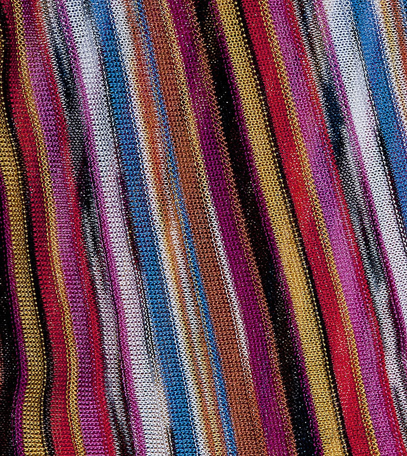 Multicolor Wrap Cardigan