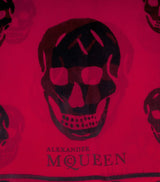 Silk Chiffon Skull Scarf