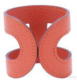Ano Orange Epsom Cuff Bracelet