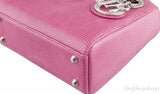 Lady Dior Pink Mini Lizard
