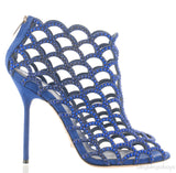 Blue Crystal Mermaid Boots