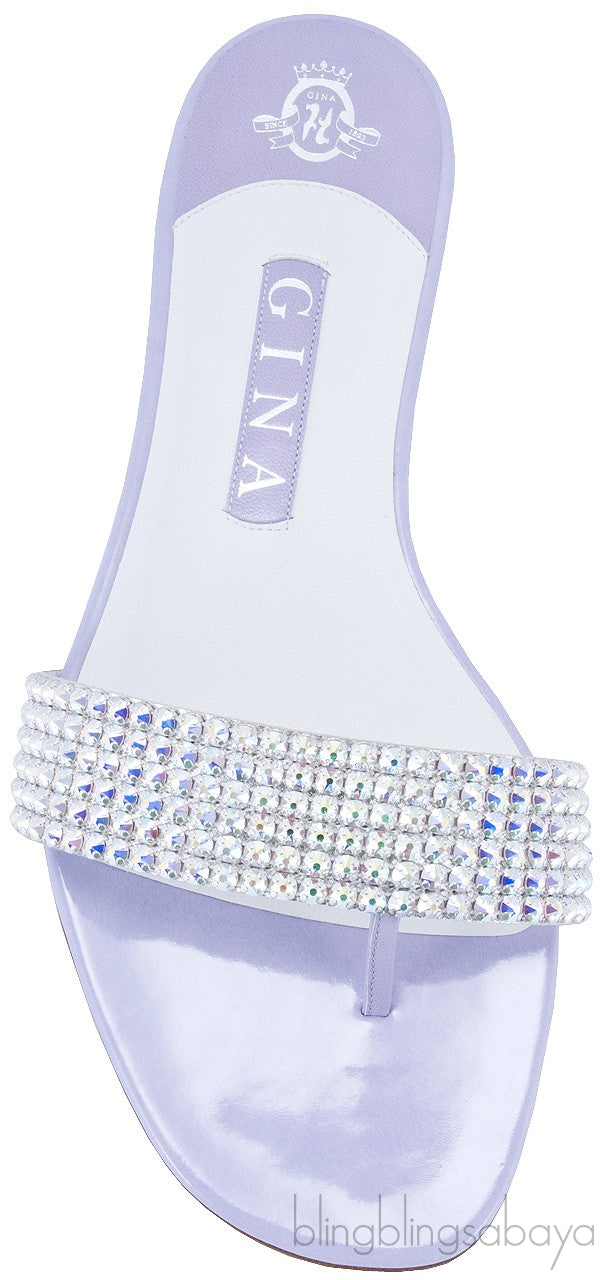 Cassia Lavander Crystal Flat