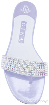 Cassia Lavander Crystal Flat