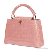Capucine Vieux Rose Crocodile BB