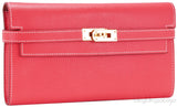 Kelly Long Wallet Epsom Bi-color