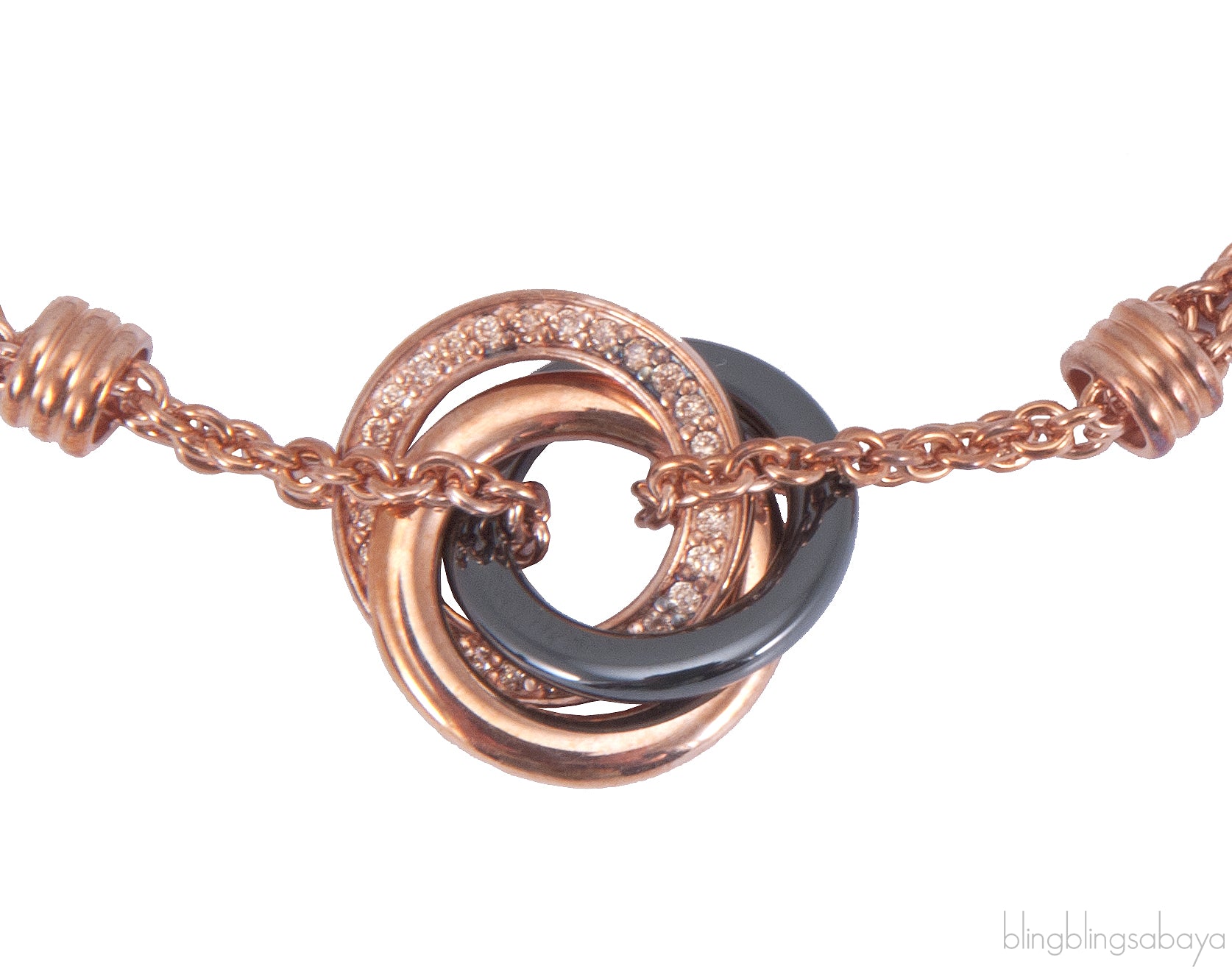Rose Gold Plated Silver Bracelet*