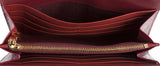 Bordeaux Crocodile Wallet