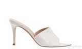 White Alise Leather Sandals