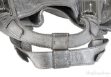 Givenchy Metallic Grey GG Leather Hobo Bag