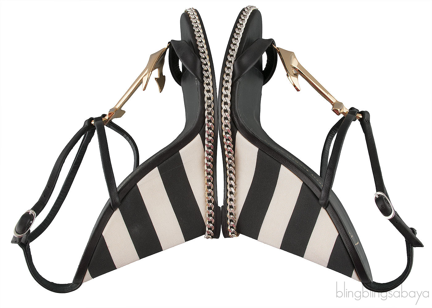 Coline Anchor Wedge Sandals