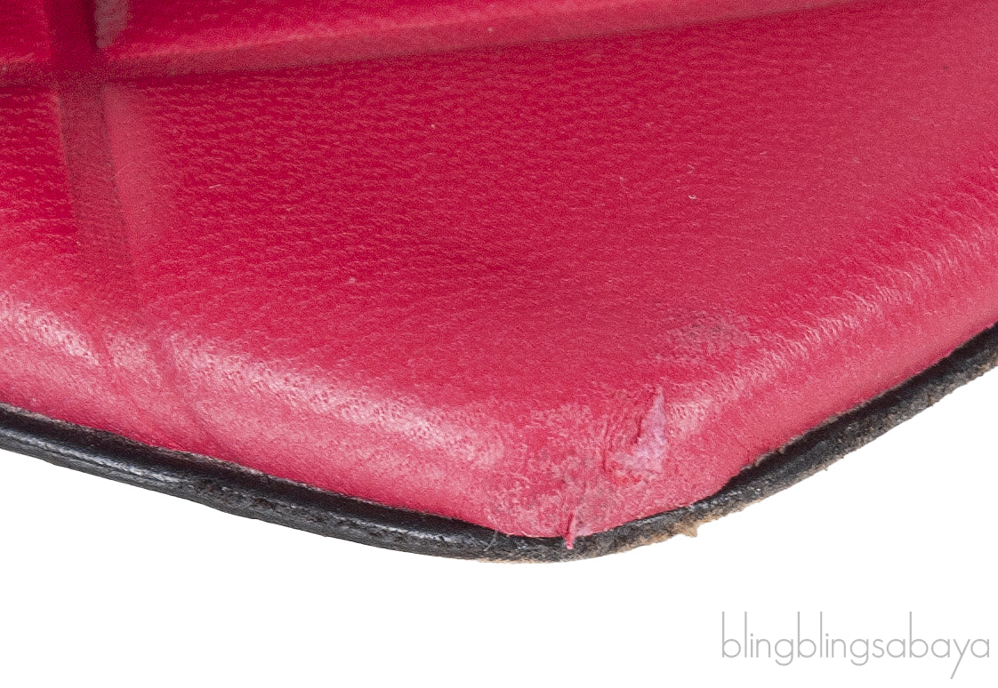 Bottega Veneta Fuchsia BV Rubber Lido Sandals