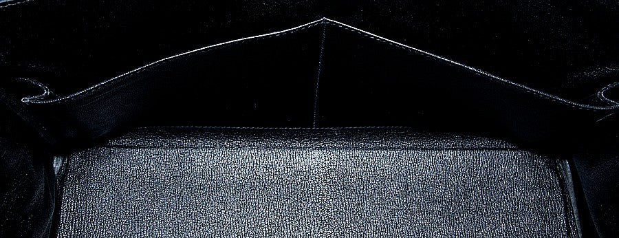 Kelly 35 Black Togo Retourne GHW