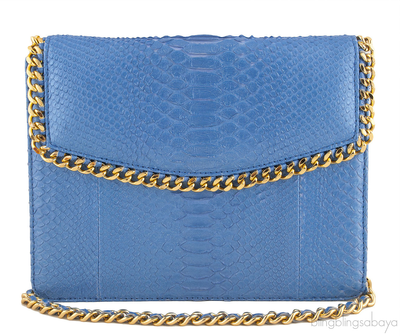 Sunset Blvd. Python Clutch Bag