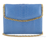 Sunset Blvd. Python Clutch Bag