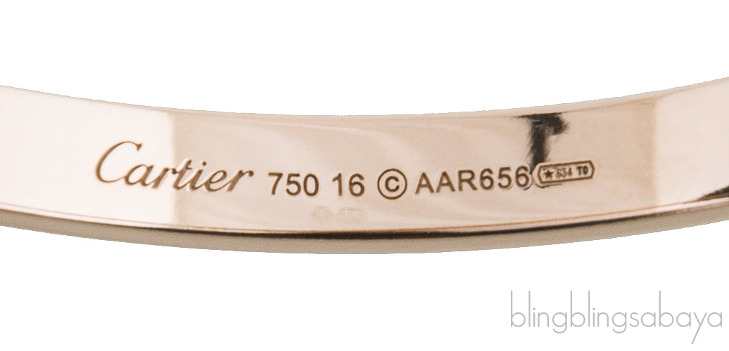 LOVE Rose Gold Bracelet