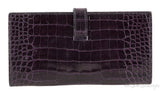 Bearn Amethyst Crocodile Wallet