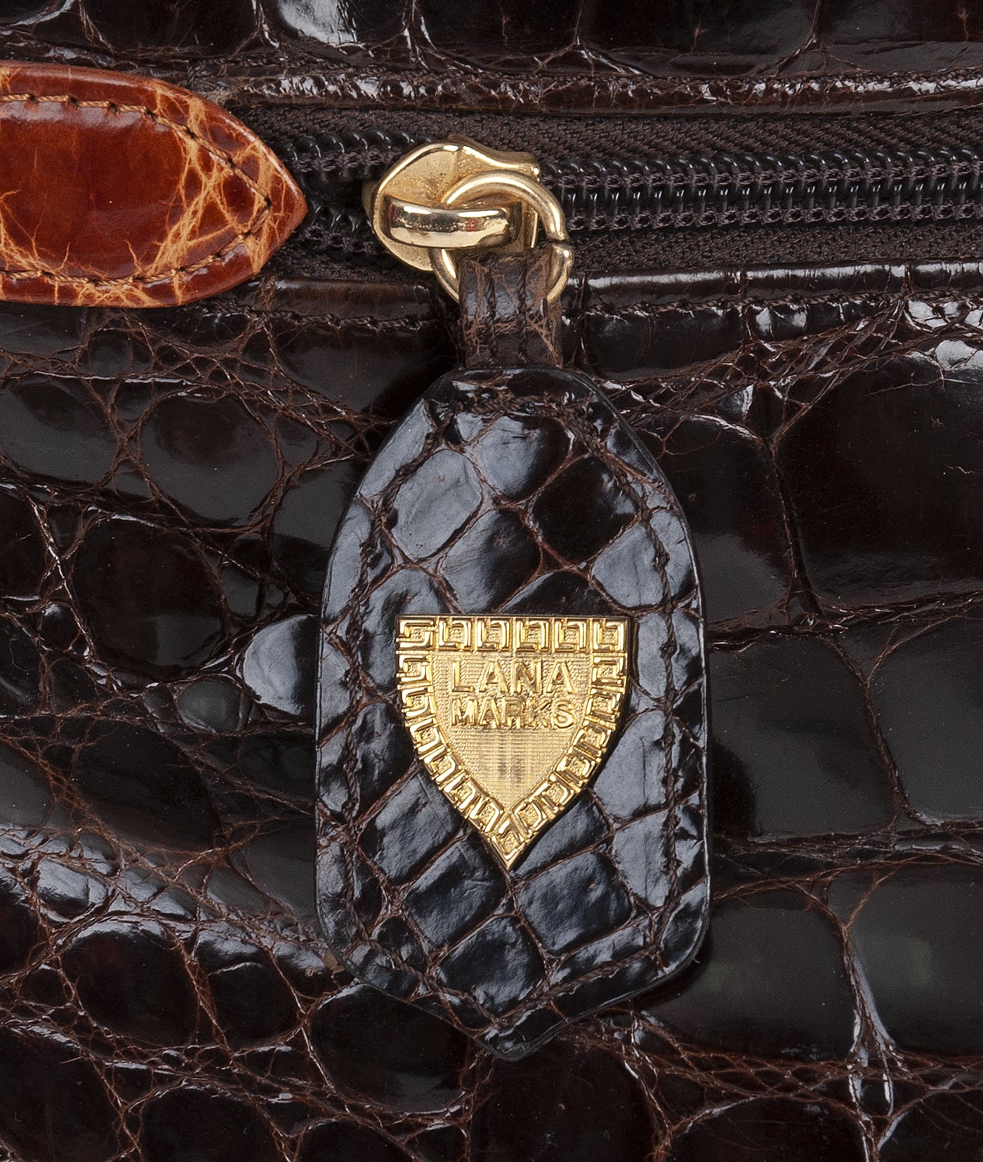 Lana Marks Positano Alligator Bag