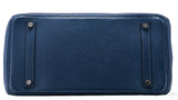 Birkin 35 Navy Blue Taurillon Clem.