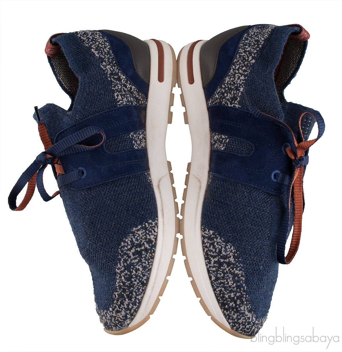 360 Lp Lady Flexy Walk Sneaker Navy Blue Grey
