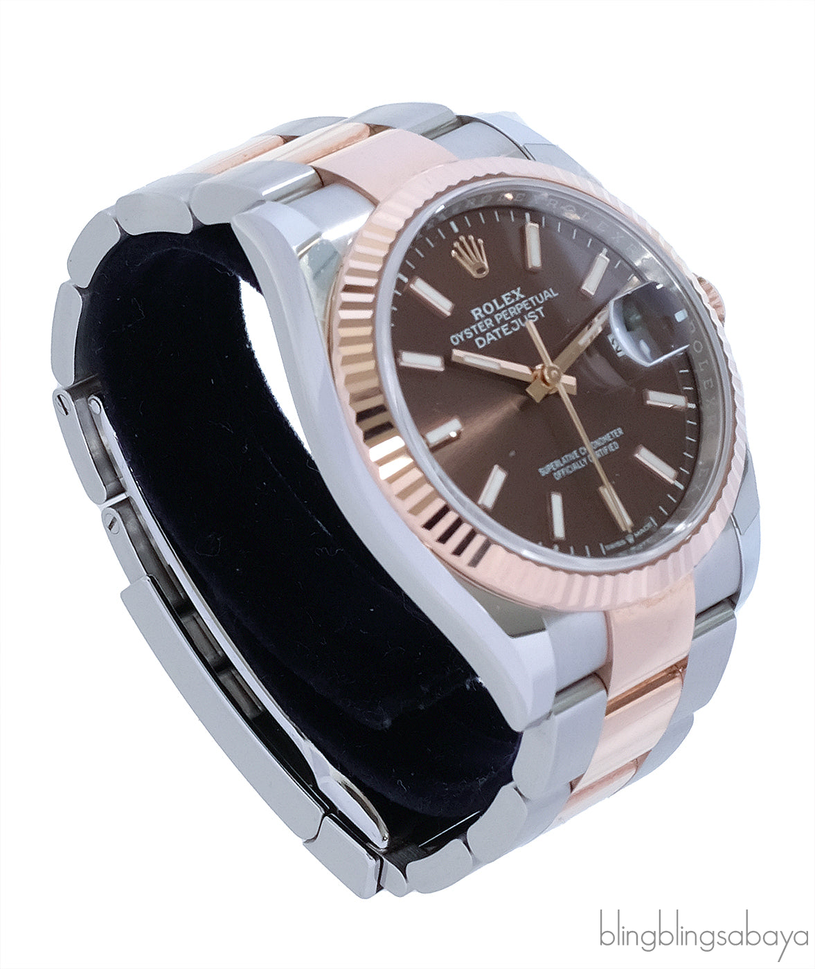Rolex Datejust 36 Oyster Perpetual Rolesor Everose Automatic Watch