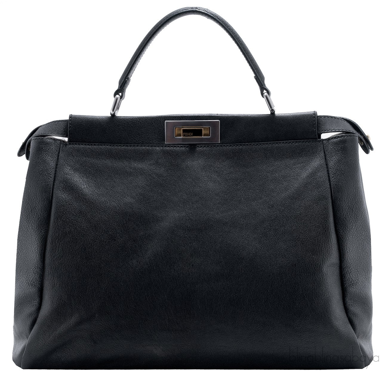 Black Peek-a-boo Satchel