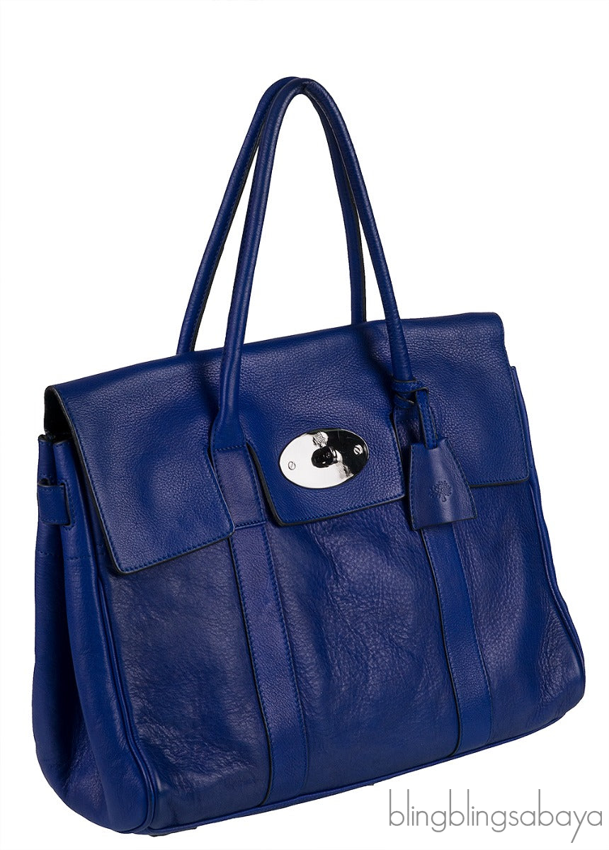 Bayswater Blue Top Handle Bag