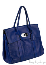 Bayswater Blue Top Handle Bag