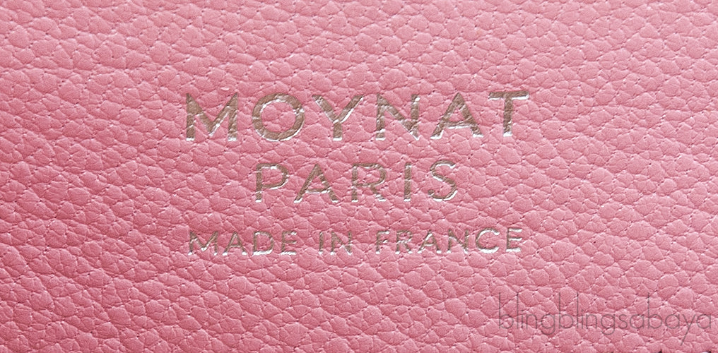 Moynat Rejane PM Pink Nilo Crocodile